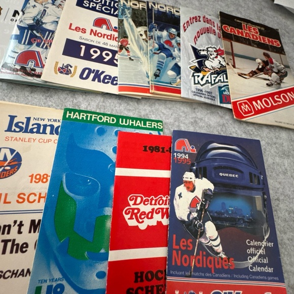 Vintage Hockey Program Collection - Picture 2 of 14